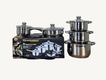Zestaw Naczyń Kuchennych &bdquo;Exclusive Collection&rdquo; Rosenberg Professional, 12 Element&oacute;w