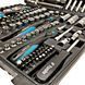172 Pcs Super Lock 1/4&Prime; 3/8&Prime; 1/2&Prime; DR Metric Socket Set