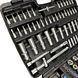 172 Pcs Super Lock 1/4&Prime; 3/8&Prime; 1/2&Prime; DR Metric Socket Set