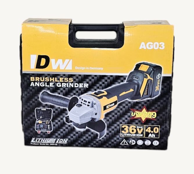 DW Brushless Angle Grinder