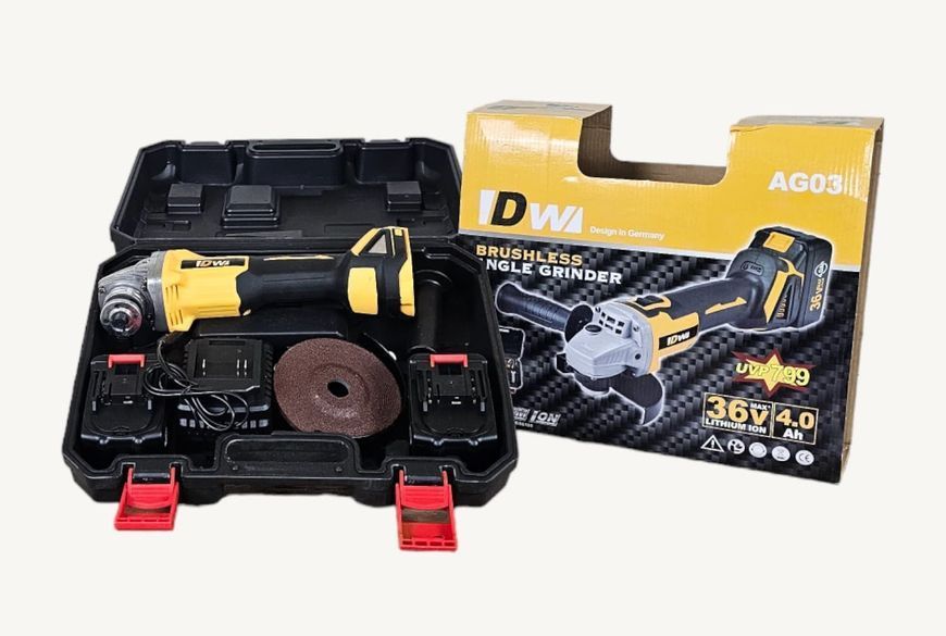 DW Brushless Angle Grinder