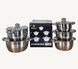 Zestaw Garnk&oacute;w z Pokrywkami &bdquo;Exclusive collection&rdquo; Eisenbach Professional, 5 Sztuk